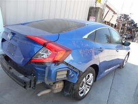 2016 Honda Civic LX Blue Sedan 2.0L AT #A23781